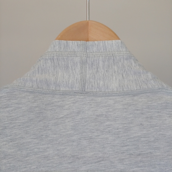 Ivivva by Lululemon Four's A Charm Wrap Cardigan Shirt Size 8 Grey - Picture 10 of 16